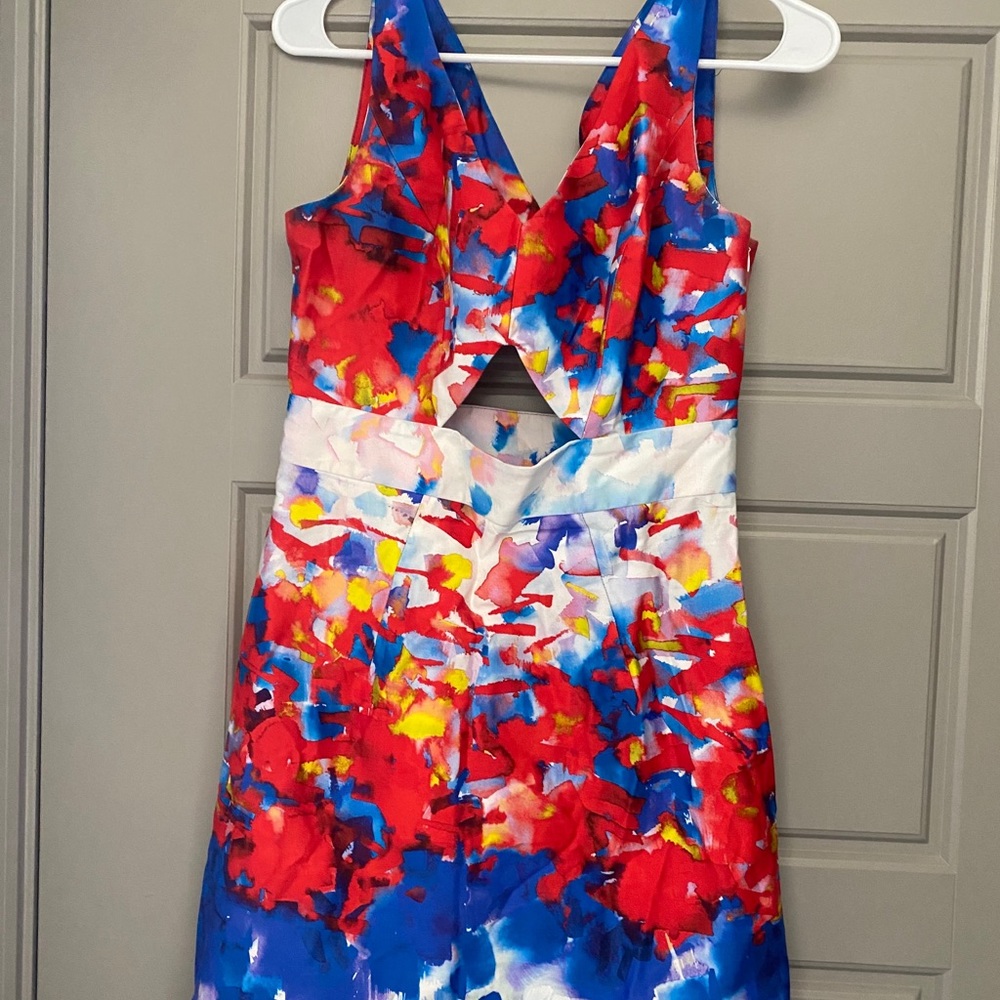 Milky Red, white & blue dress
